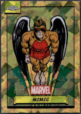 2024 Topps Chrome Marvel Sapphire Edition #147 Gold Refractor /50