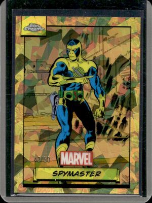 2024 Topps Chrome Marvel Sapphire Edition #148 Gold Refractor /50