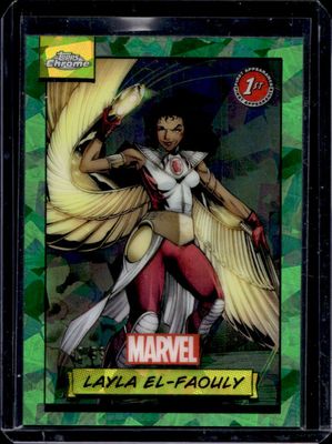 2024 Topps Chrome Marvel Sapphire Edition #121 Green Refractor /99