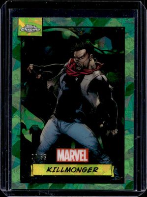 2024 Topps Chrome Marvel Sapphire Edition #16 Green Refractor /99