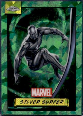 2024 Topps Chrome Marvel Sapphire Edition #51 Green Refractor /99