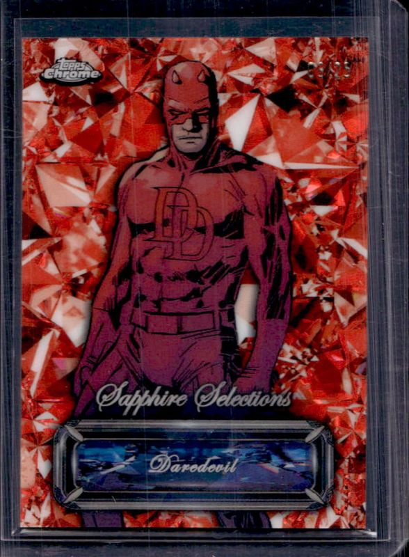 2024 Topps Chrome Marvel Sapphire Edition #SS-8 Sapphire Selections - Orange Refractor /25