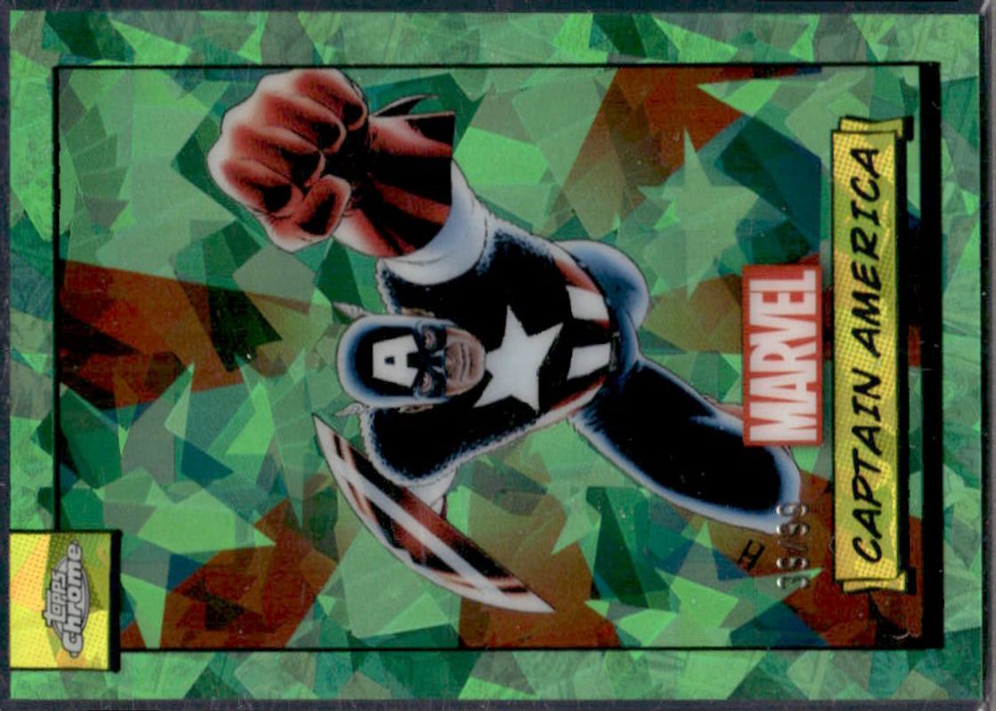 2024 Topps Chrome Marvel Sapphire Edition #92 Green Refractor /99