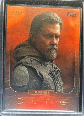 2024 Topps Dune Release Day #3 Orange Foil /20