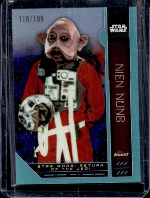 2023 Topps Finest #FN-58 Aqua /199