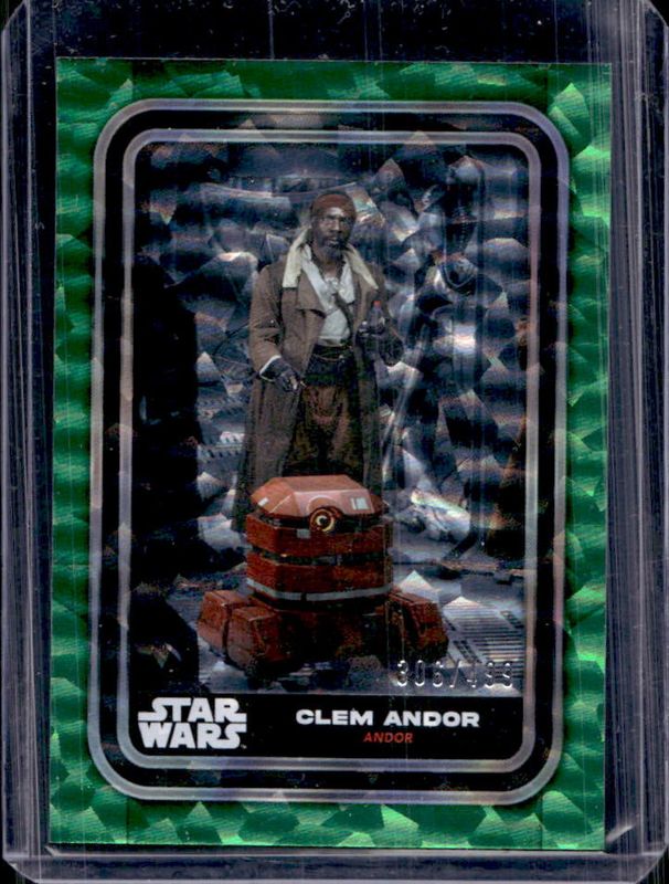2023 Topps Star Wars #37 Green Foilboard /499