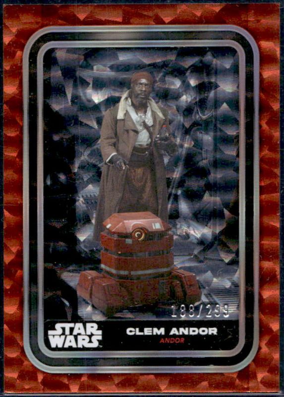 2023 Topps Star Wars #37 Orange Foilboard /299