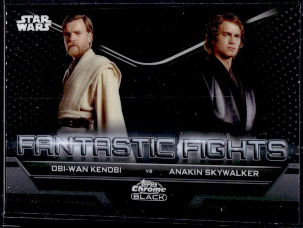 2023 Topps Chrome Black #FF-9 Fantastic Fights