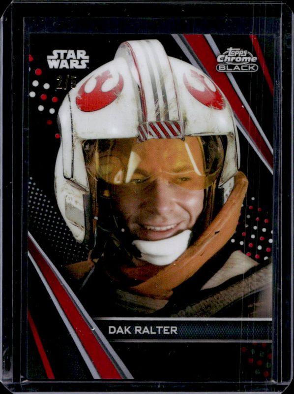 2023 Topps Chrome Black #52 Red /5