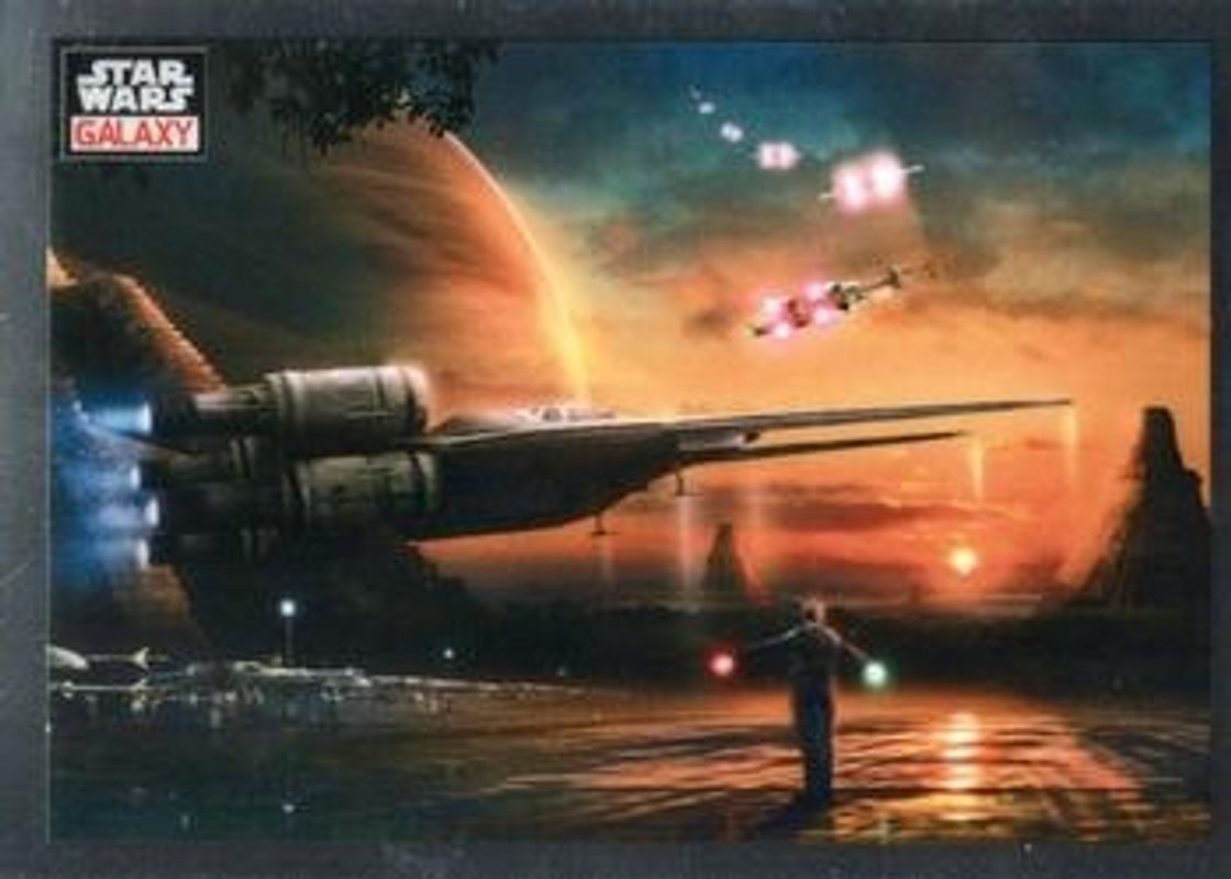 2023 Topps Chrome Star Wars Galaxy #93 Base