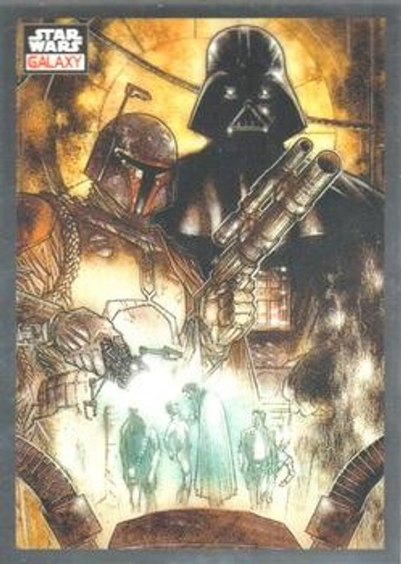 2023 Topps Chrome Star Wars Galaxy #42 Base