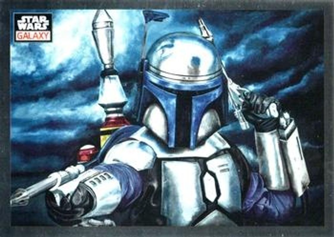 2023 Topps Chrome Star Wars Galaxy #55 Base