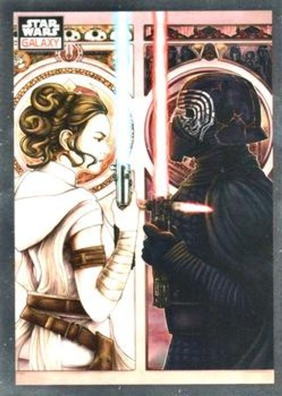 2023 Topps Chrome Star Wars Galaxy #48 Base