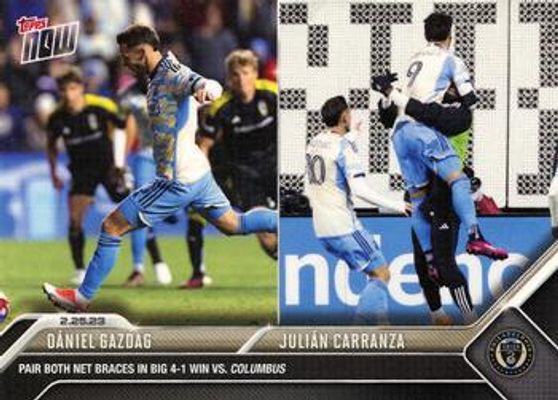 2023 Topps NOW MLS #7 Base