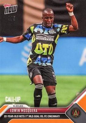 2023 Topps NOW MLS #186 Orange /5