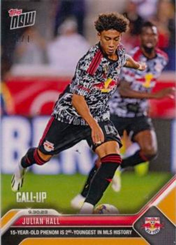 2023 Topps NOW MLS #208 Gold /1
