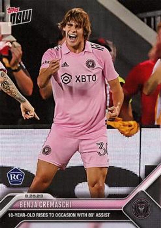 2023 Topps NOW MLS #182 Base