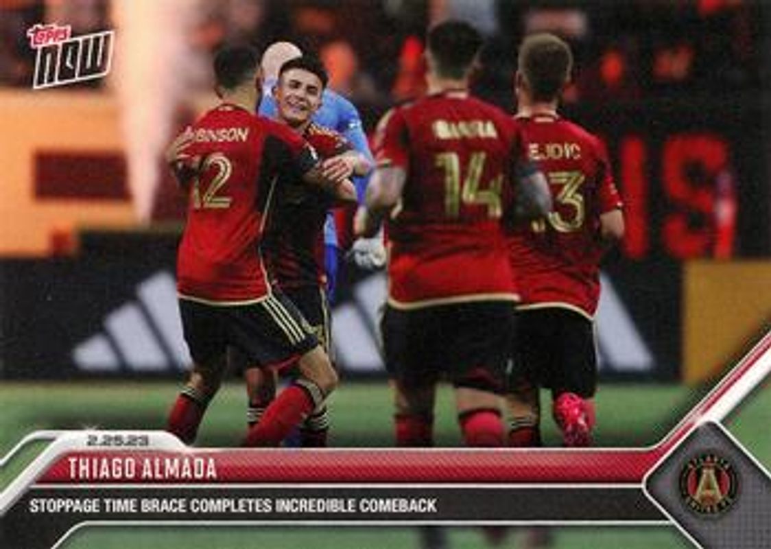 2023 Topps NOW MLS #4 Base