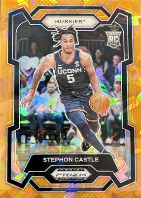 2024 Prizm Draft Picks #17 Orange Ice