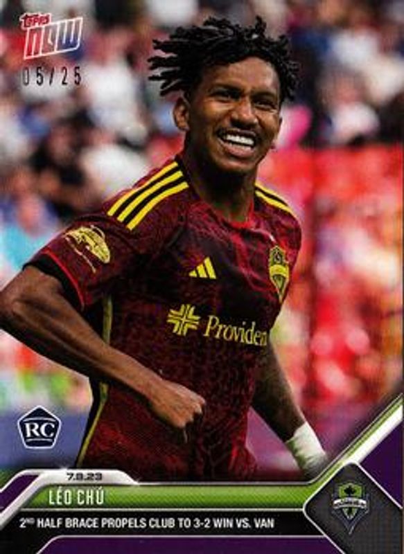 2023 Topps NOW MLS #164 Purple /25