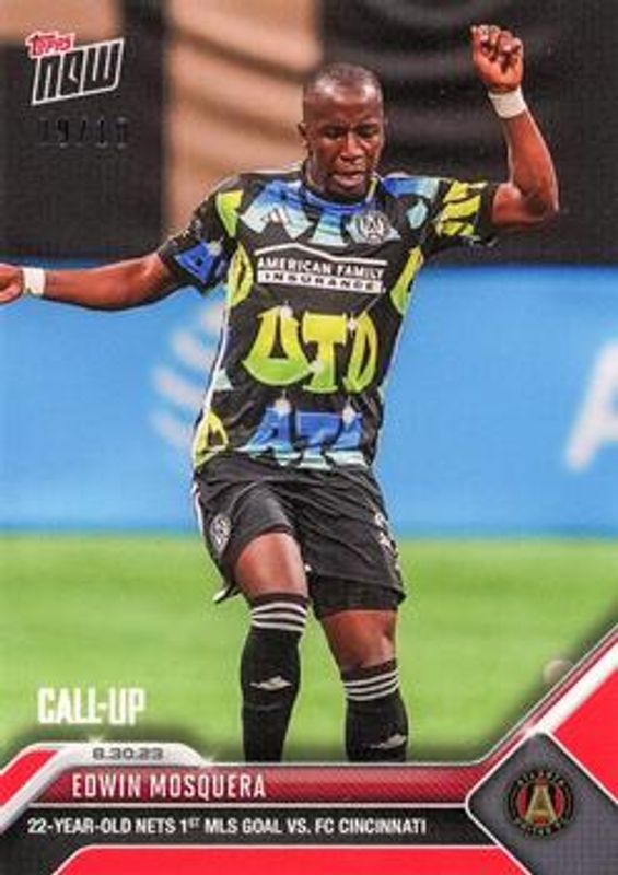 2023 Topps NOW MLS #186 Red /10