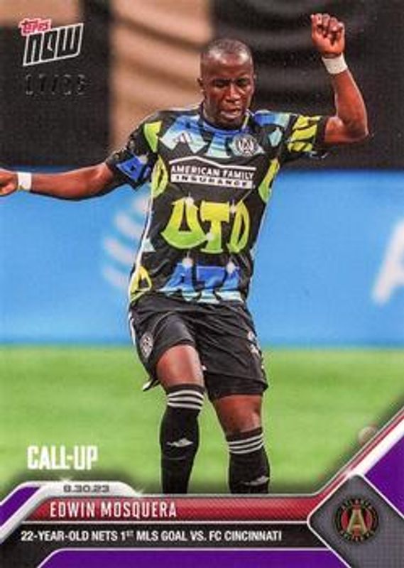 2023 Topps NOW MLS #186 Purple /25