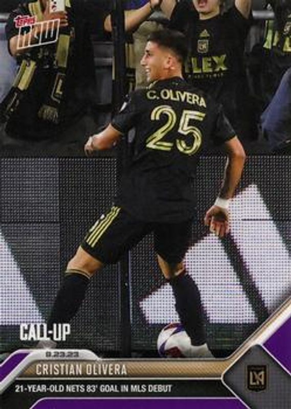 2023 Topps NOW MLS #177 Purple /25