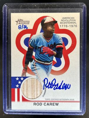 2025 Topps Heritage High Number #BAR-RC Bicentennial Autographs Relic