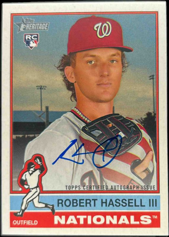 2025 Topps Heritage High Number #ROA-RHA Real One Autographs