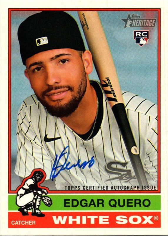 2025 Topps Heritage High Number #ROA-EQ Real One Autographs