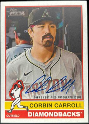 2025 Topps Heritage High Number #ROA-CCA Real One Autographs