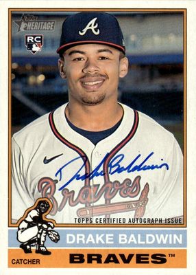 2025 Topps Heritage High Number #ROA-DBA Real One Autographs
