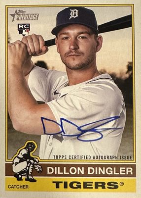 2025 Topps Heritage High Number #ROA-DD Real One Autographs