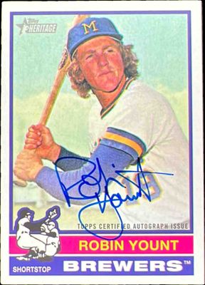 2025 Topps Heritage High Number #ROA-RY Real One Autographs