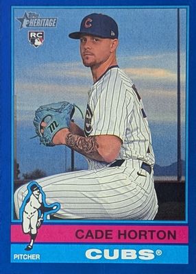 2025 Topps Heritage High Number #626 Dark Blue Border