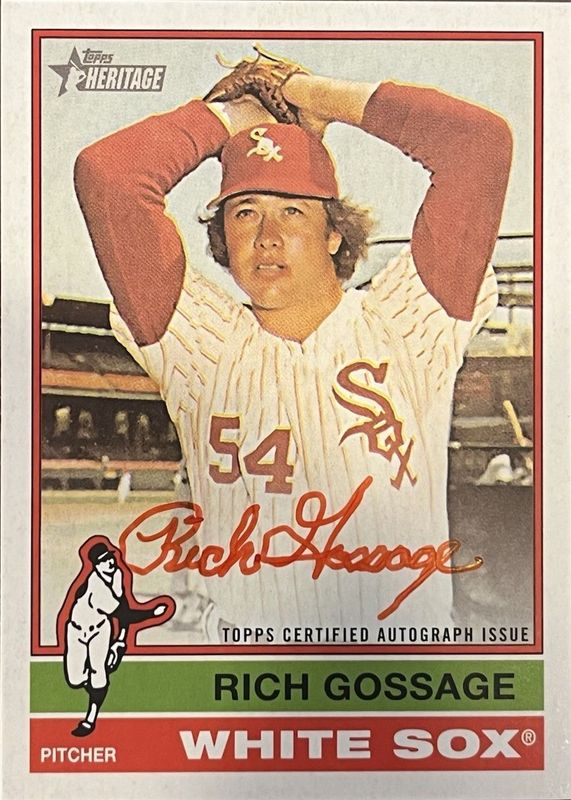 2025 Topps Heritage High Number #ROA-RGO Real One Autographs - Red Ink /76