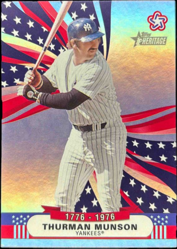 2025 Topps Heritage High Number #BS-14 Bicentennial Stars - Holographic
