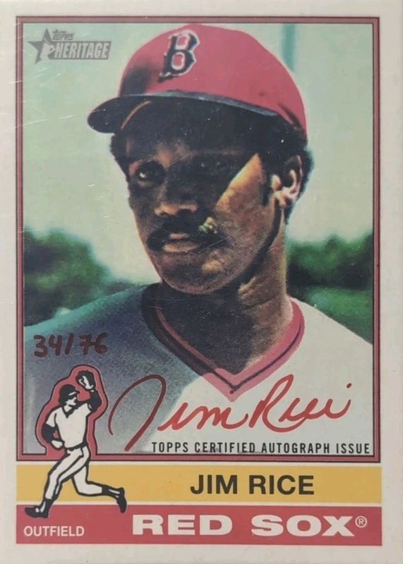 2025 Topps Heritage High Number #ROA-JRI Real One Autographs - Red Ink /76