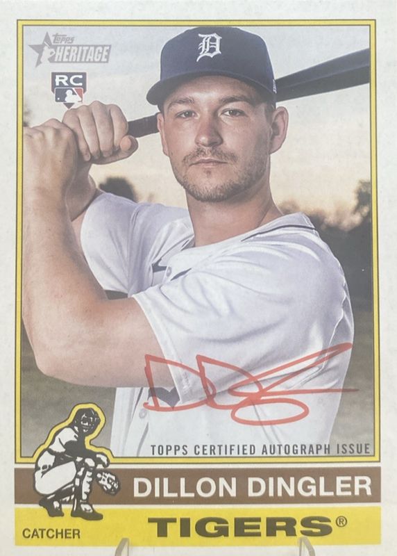 2025 Topps Heritage High Number #ROA-DD Real One Autographs - Red Ink /76