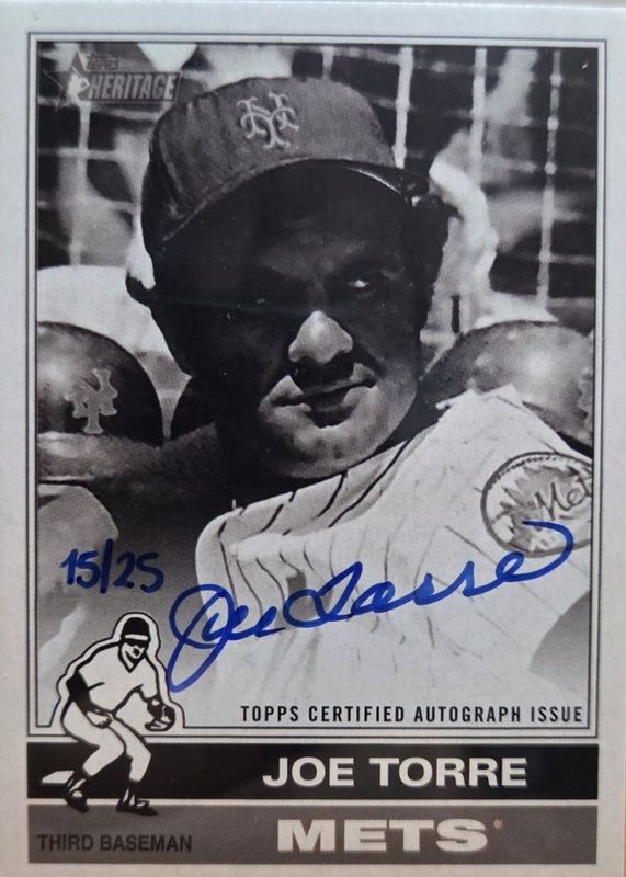 2025 Topps Heritage High Number #ROABW-JT Real One Autographs - Black & White /25