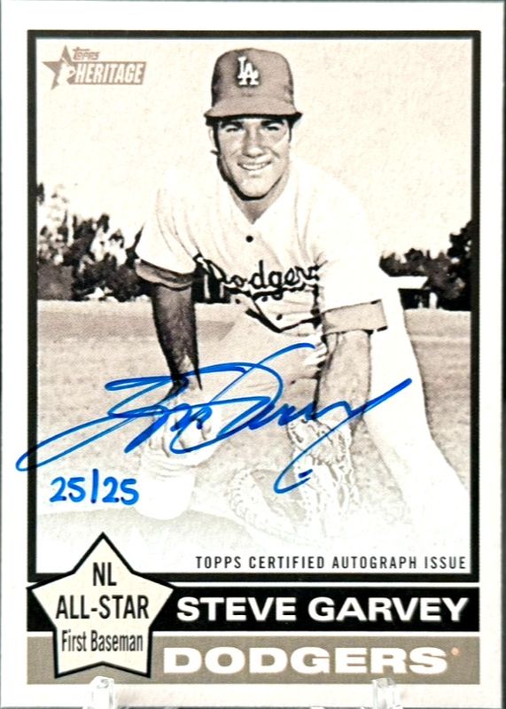 2025 Topps Heritage High Number #ROABW-SG Real One Autographs - Black & White /25
