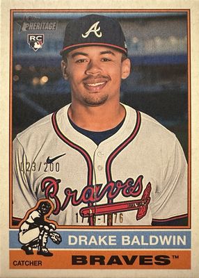 2025 Topps Heritage High Number #561 Bicentennial /200