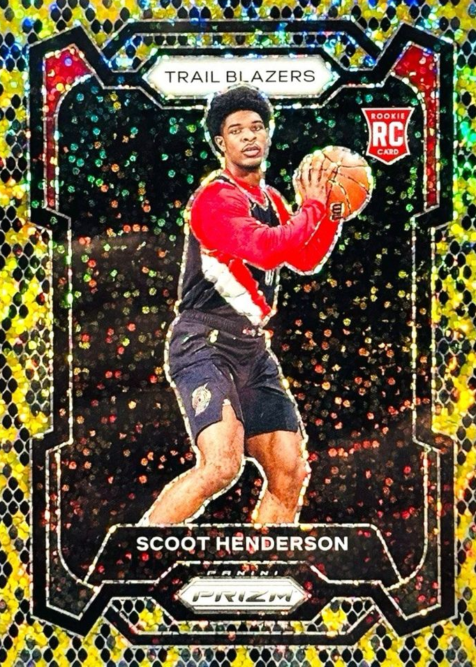 Scoot Henderson 2023 Prizm #141 King Snake /(SSP) Price Guide