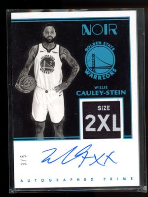 2019 Noir #ABW-WCS Autographed Prime Black & White - Tags /5