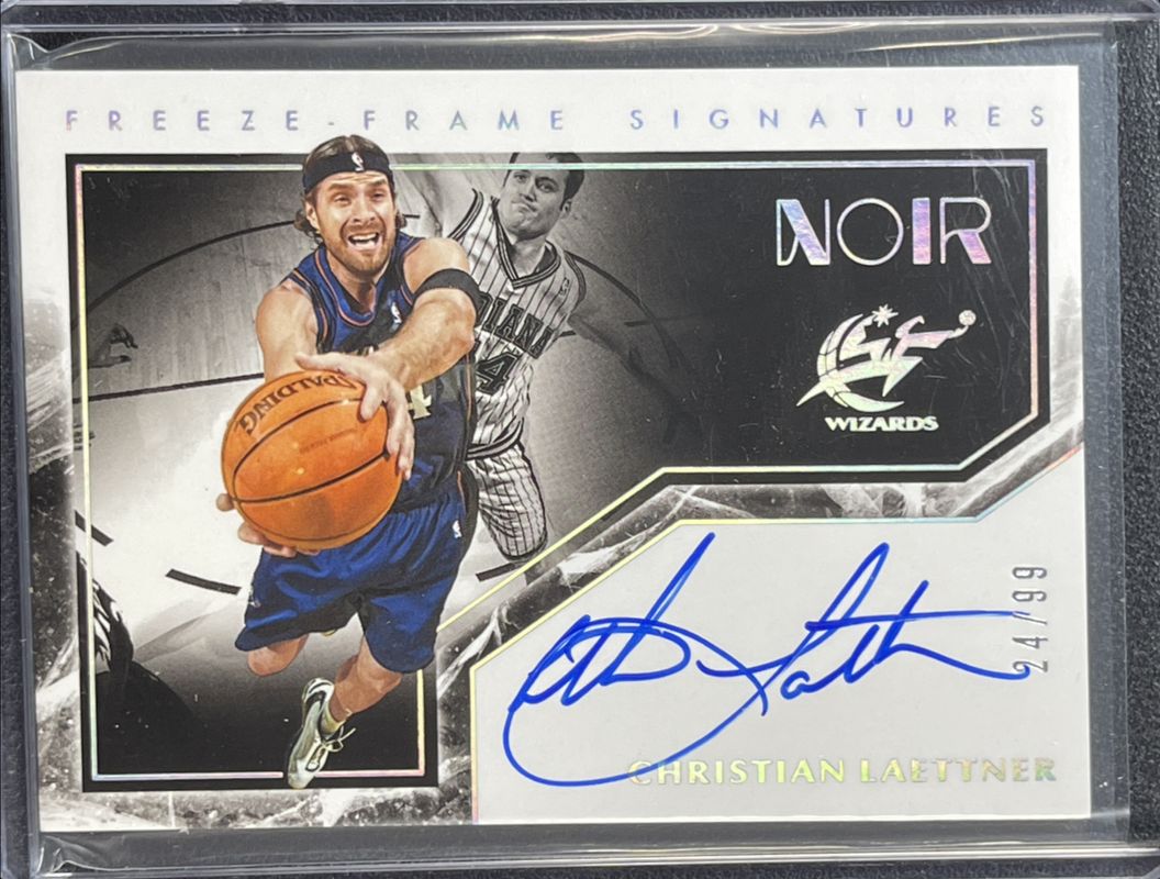 2019 Noir #FF-CLT Freeze Frame Signatures /49