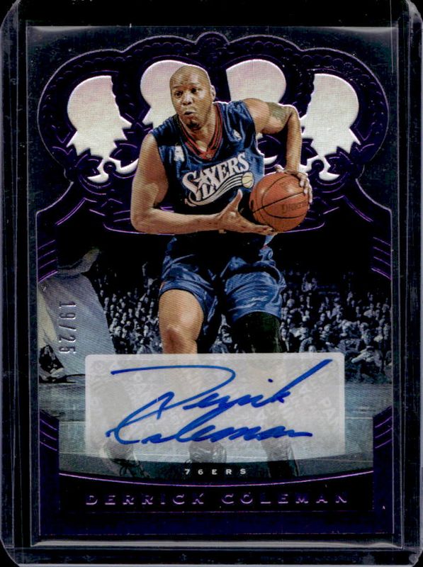 2020 Crown Royale #CA-DCM Crown Autographs - Purple /25