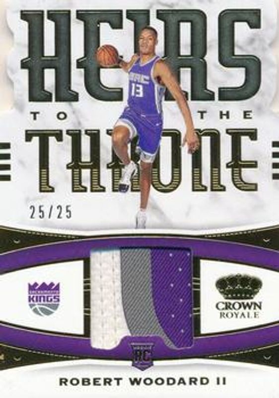 2020 Crown Royale #HT-WOO Heirs to the Throne - Prime /25