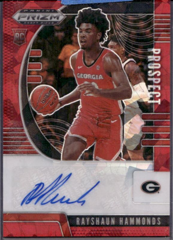 2020 Prizm Draft Picks #PA-RH Prospect Autographs - Red Ice