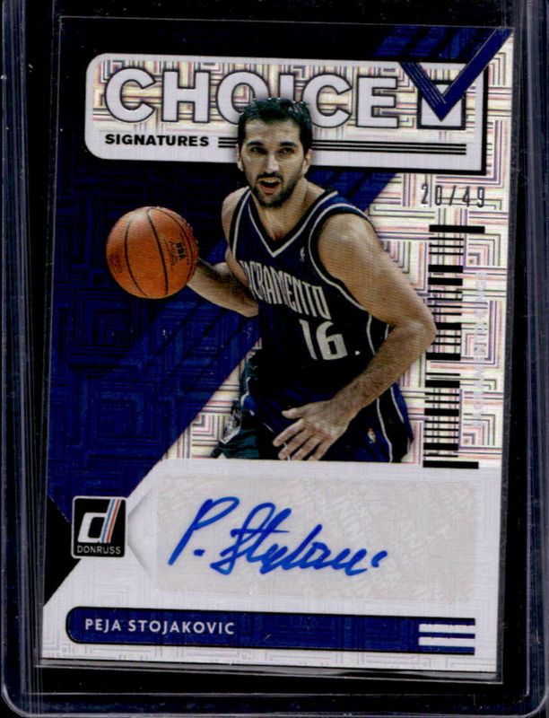 2020 Donruss #CS-PJS Choice Signatures /49