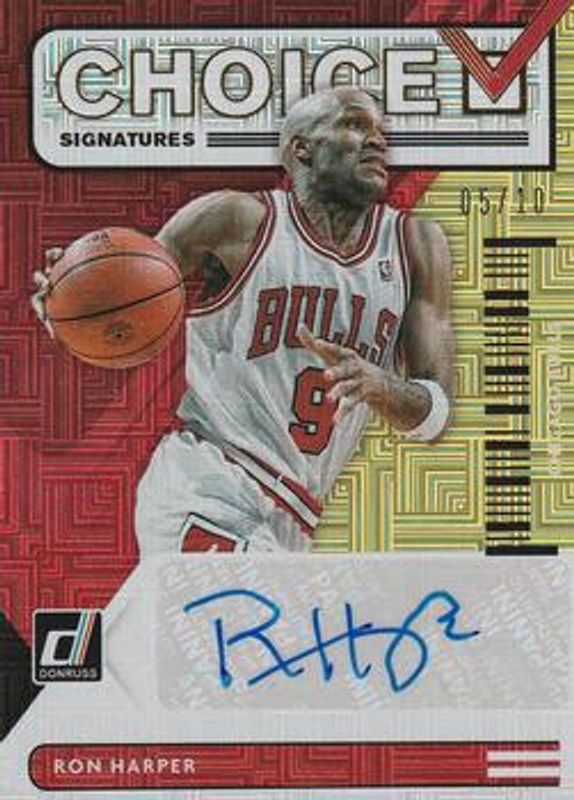 2020 Donruss #CS-RHP Choice Signatures - Gold /10